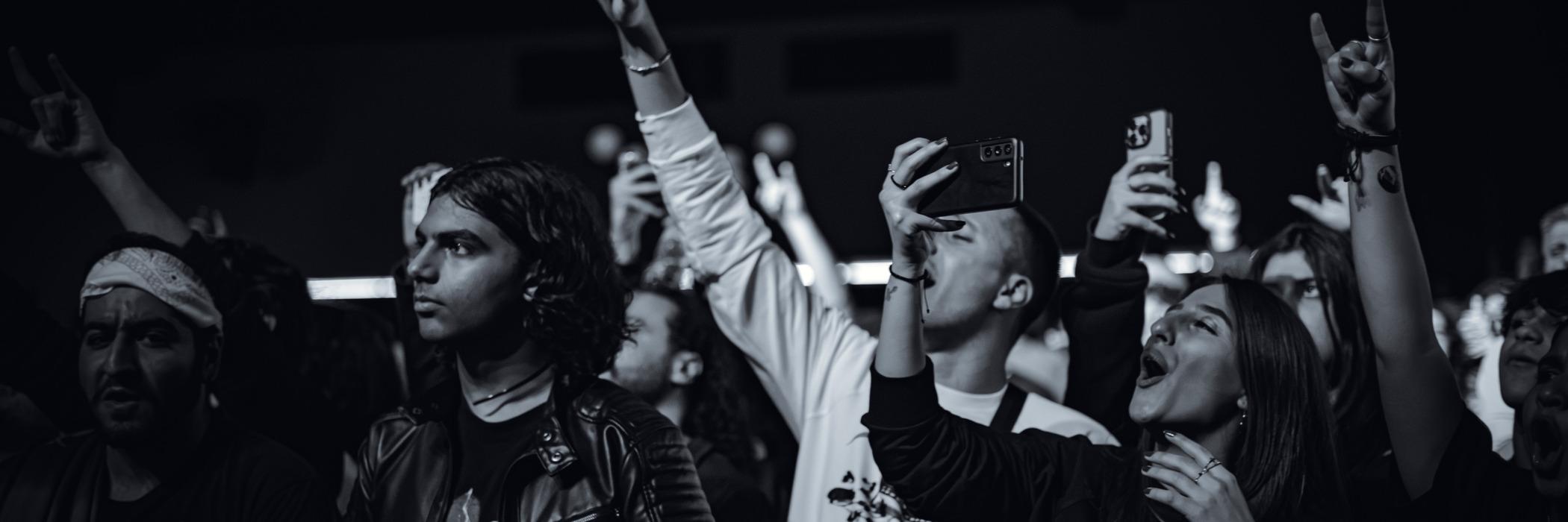 Banner photo showing how Concert Goers are one of the many target audience for MusicLeb and how they can benefit from the website. Join the crowd and feel the pulse of live music at every event.